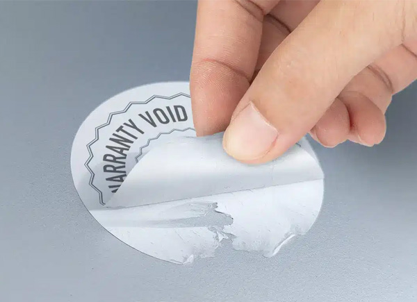 Vinyl Labels & Stickers